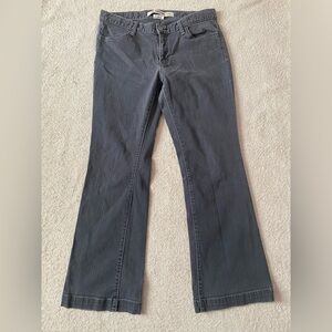 Vintage GAP Gray Flare Wide Leg Jeans